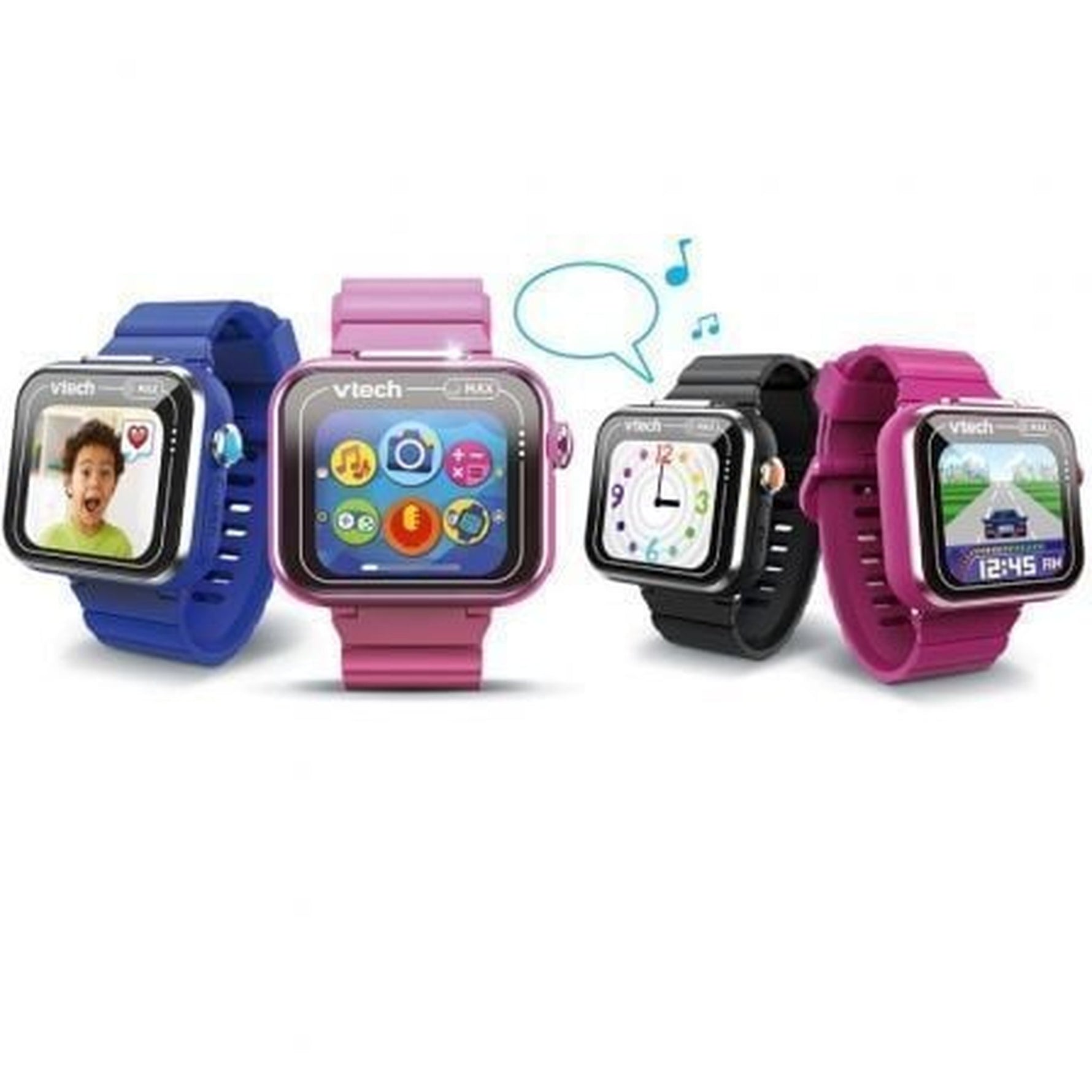 Smartwatch VTech Kidizoom Smartwatch Max/ Notificaciones/ Frambuesa