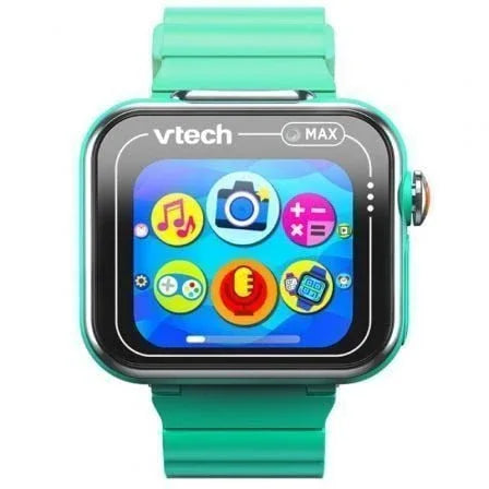 Smartwatch VTech Kidizoom Smartwatch Max/ Notificaciones/ Aguamarina - PixelPlaza