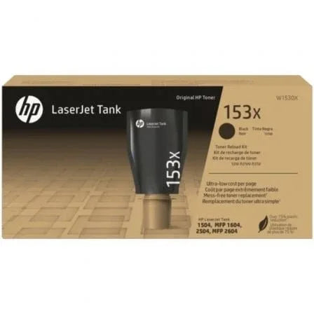 Kit de Recarga Tóner Original Laserjet Tank nº153X Alta Capacidad/ Negro - PixelPlaza
