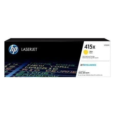 Tóner Original HP nº415X XL Alta Capacidad/ Amarillo - PixelPlaza