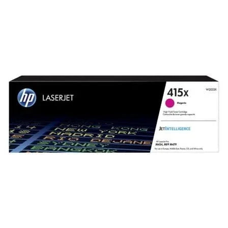Tóner Original HP nº415X XL Alta Capacidad/ Magenta - PixelPlaza