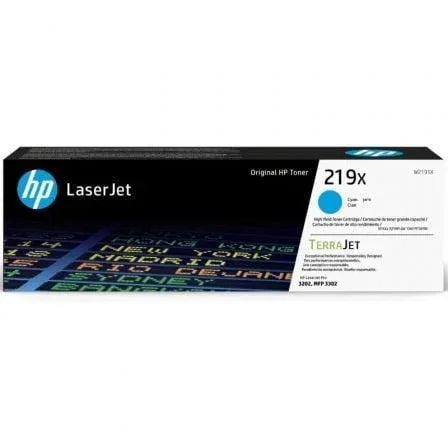 Tóner Original HP nº219X XL Alta Capacidad/ Cian - PixelPlaza
