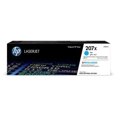 Tóner Original HP nº207X XL Alta Capacidad/ Cian - PixelPlaza