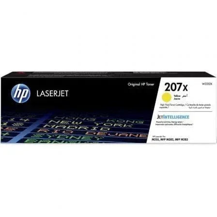 Tóner Original HP nº207X XL Alta Capacidad/ Amarillo - PixelPlaza