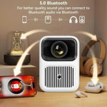 Proyector Portátil Wanbo Dali 1/ 350 Lúmenes/ HD/ HDMI/ Bluetooth/ WiFi/ Blanco - PixelPlaza