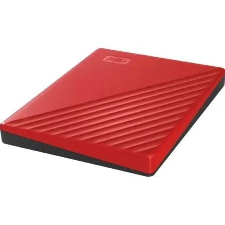 Disco Externo Western Digital My Passport 2TB/ 2.5"/ USB 3.2/ Rojo - PixelPlaza