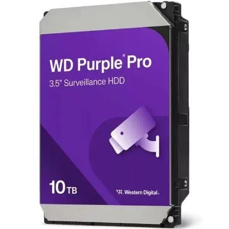 Disco Duro Western Digital WD Purple Pro Surveillance 10TB/ 3.5"/ SATA III/ 512MB - PixelPlaza