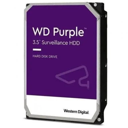 Disco Duro Western Digital WD Purple Surveillance 6TB/ 3.5"/ SATA III/ 256MB - PixelPlaza
