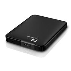 Disco duro externo HDD wd western digital 1TB elements 2.5 pulgadas USB 3.0 negro wdbuzg0010bbk - wesn