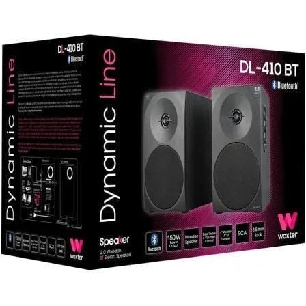 Altavoces con Bluetooth Woxter Dynamic Line DL-410 BT/ 150W/ 2.0 - PixelPlaza