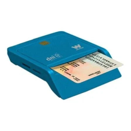 Lector de DNI y Tarjetas Woxter Combo PE26-146/ Azul/ USB 2.0/ Azul - PixelPlaza