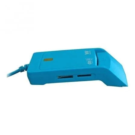Lector de DNI y Tarjetas Woxter Combo PE26-146/ Azul/ USB 2.0/ Azul - PixelPlaza
