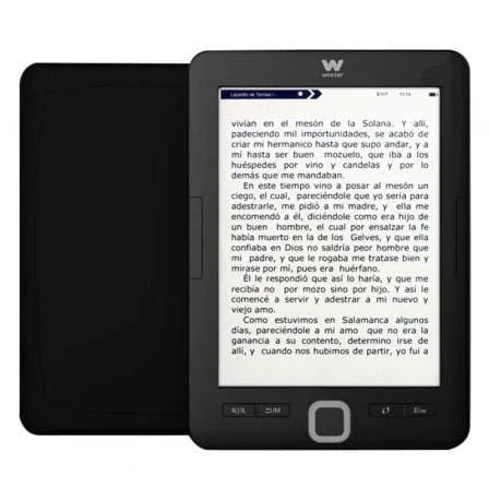 Libro electrónico Ebook Woxter Scriba 195/ 6"/ tinta electrónica/ Negro - PixelPlaza