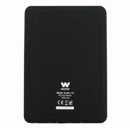 Libro electrónico Ebook Woxter Scriba 195/ 6"/ tinta electrónica/ Negro - PixelPlaza