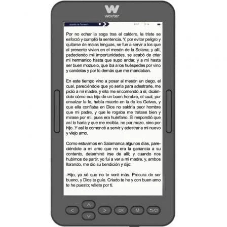 Libro Electrónico Ebook Woxter Scriba 195 S/ 4.7"/ Tinta Electrónica/ Negro - PixelPlaza