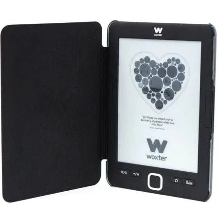 Funda para libro electrónico Woxter Universal Case 60 Black EB26-009/ Negra - PixelPlaza