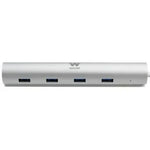 Hub USB 3.0 con Alimentación Externa Woxter HUB 73 PE26-142/ 7xUSB/ Gris - PixelPlaza