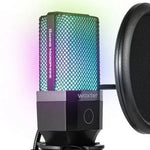 Micrófono Woxter Mic Studio 65 RGB/ USB 2.0 - PixelPlaza