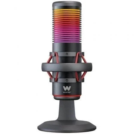 Micrófono Woxter Mic Studio 70 RGB/ USB 2.0 - PixelPlaza