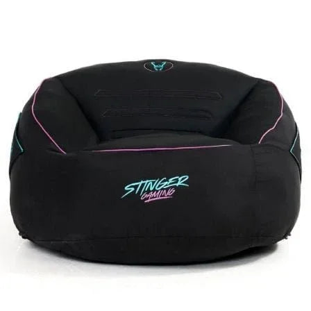 Puff Woxter Stinger Gaming/ con relleno/ Azul y Negro - PixelPlaza