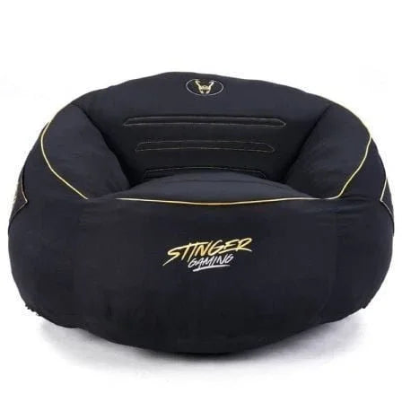 Puff Woxter Stinger Gaming/ con relleno/ Negro y Dorado - PixelPlaza