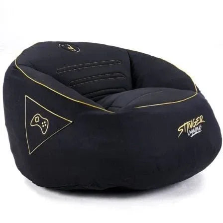 Puff Woxter Stinger Gaming/ con relleno/ Negro y Dorado - PixelPlaza