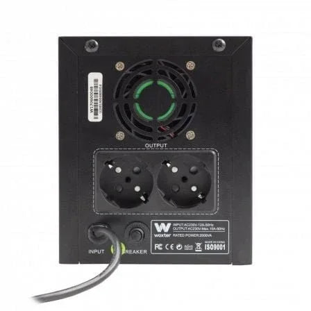 SAI Línea Interactiva Woxter UPS 800 VA/ 800VA-480W/ 2 Salidas/ Formato Torre - PixelPlaza