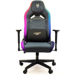 Silla Gaming Woxter Stinger Station Elite/ Luces LED/ Dorada y Plata - PixelPlaza