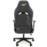 Silla Gaming Woxter Stinger Station Elite/ Luces LED/ Dorada y Plata - PixelPlaza