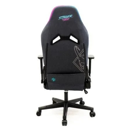 Silla Gaming Woxter Stinger Station Elite/ Luces LED/ Azul y Rosa - PixelPlaza