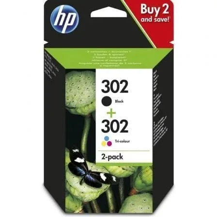 Cartucho de Tinta Original HP nº302 Multipack/ Negro/ Tricolor - PixelPlaza
