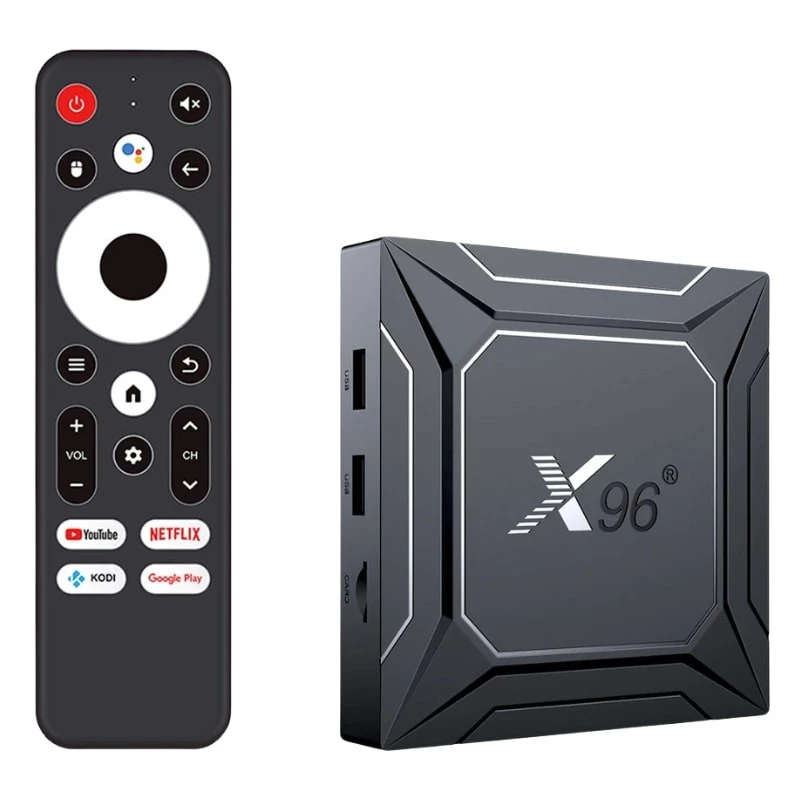 X96 M200 X5M 2GB/16GB Android 14 4K WiFi doble banda Bluetooth S905X5M Gigabit TV Box