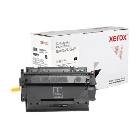 Tóner compatible Xerox 006R03666 compatible con HP Q5949X/Q7553X/ 6000 páginas/ Negro - PixelPlaza