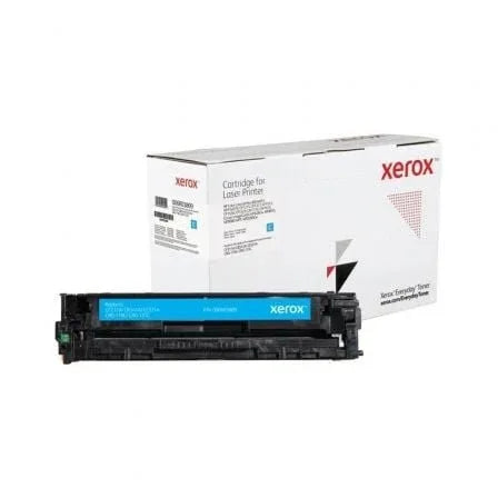 Tóner compatible Xerox 006R03809 compatible con HP CF211A/CB541A/CE321A/CRG-116C/CRG-131C/ 1800 páginas/ Cian - PixelPlaza