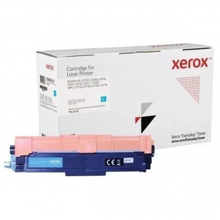 Tóner compatible Xerox 006R04231 compatible con Brother TN-247C/ Cian - PixelPlaza