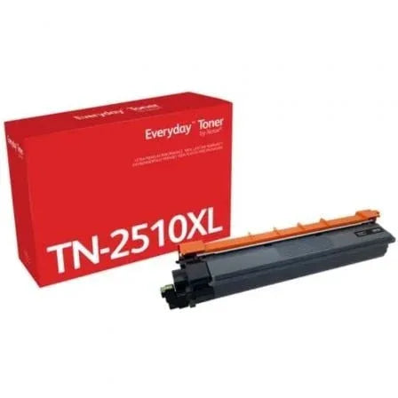 Tóner compatible Xerox 006R04870 compatible con Brother TN2510XL Alta Capacidad/ Negro - PixelPlaza