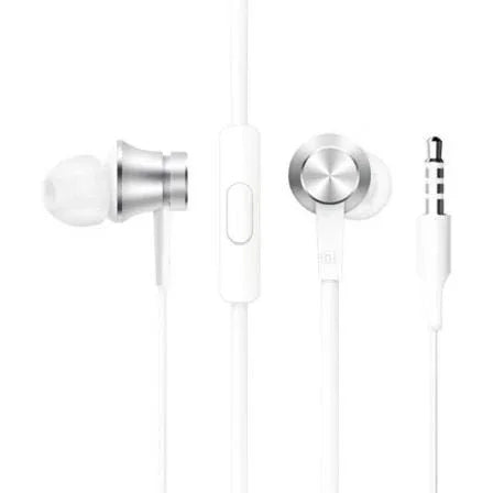 Auriculares Intrauditivos Xiaomi Mi In Ear Basic/ con Micrófono/ Jack 3.5/ Plateados - PixelPlaza