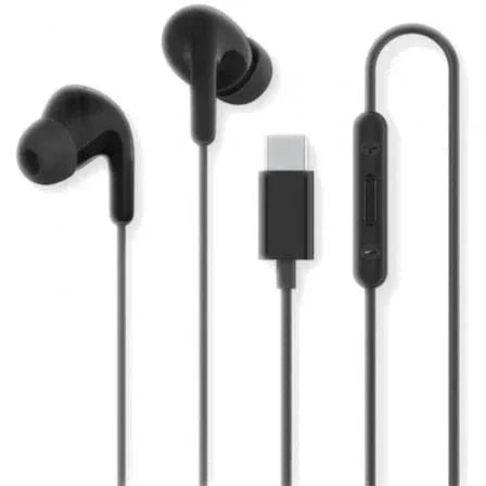 Auriculares Intrauditivos Xiaomi Earphones Tipo-C/ con Micrófono/ USB Tipo-C/ Negros - PixelPlaza