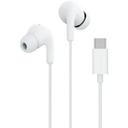 Auriculares Intrauditivos Xiaomi Earphones Tipo-C/ con Micrófono/ USB Tipo-C/ Blancos - PixelPlaza