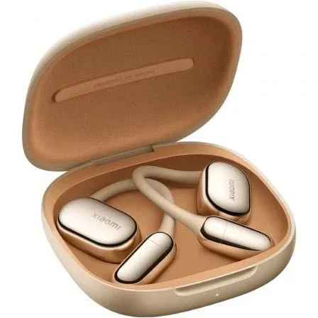 Auriculares Bluetooth Xiaomi Openwear Stereo Pro con estuche de carga/ Autonomía 8.5h/ Dorados - PixelPlaza