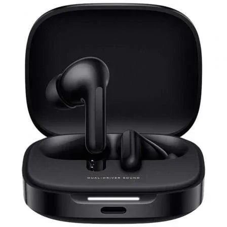 Auriculares Bluetooth Xiaomi Redmi Buds 6 con estuche de carga/ Autonomía 10h/ Negros - PixelPlaza