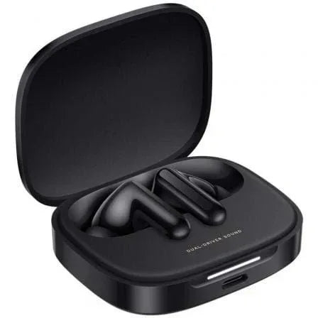 Auriculares Bluetooth Xiaomi Redmi Buds 6 con estuche de carga/ Autonomía 10h/ Negros - PixelPlaza