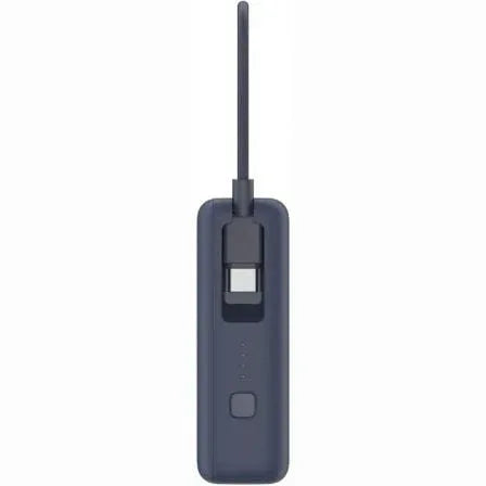 Powerbank Xiaomi 33W Power Bank Integrated Cable 33W Incluye Cable USB Tipo C Azul detalle #azul