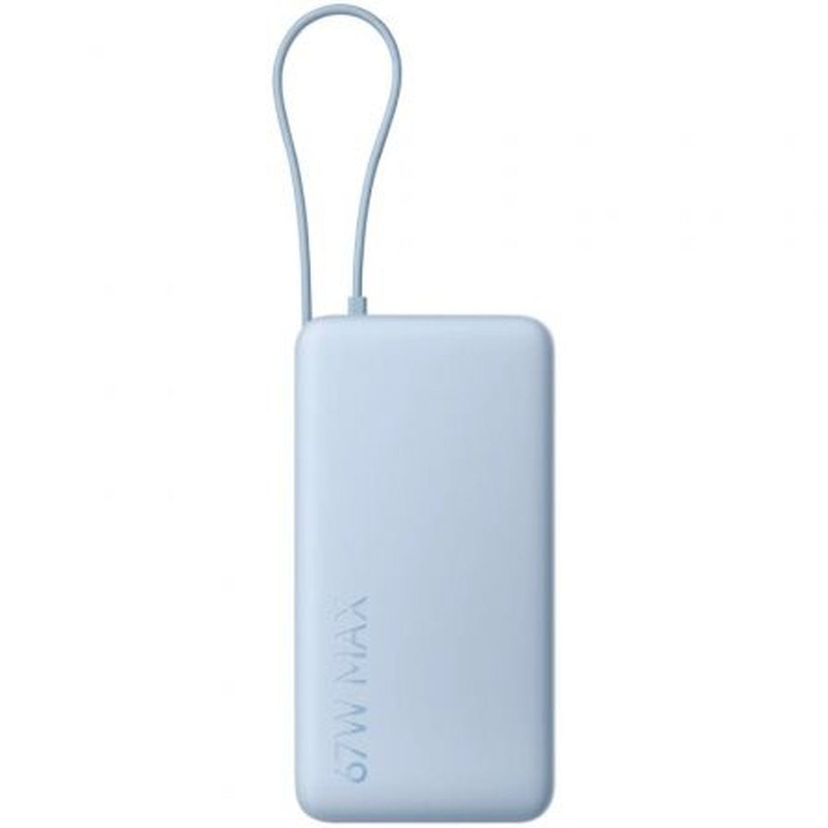 Powerbank Xiaomi 67W Power Bank Integrated Cable 67W Incluye Cable USB Tipo C Azul #azul