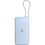 Powerbank Xiaomi 67W Power Bank Integrated Cable 67W Incluye Cable USB Tipo C Azul detalle #azul