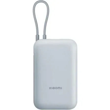 Powerbank 10000mAh Xiaomi Power Bank Integrated Cable/ 22.5W/ Azul/ Incluye Cable USB Tipo-C - PixelPlaza