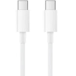 Cable USB 2.0 Tipo C Xiaomi SJV4108GL/ USB Tipo-C Macho - USB Tipo-C Macho/ 1.5m/ Blanco - PixelPlaza