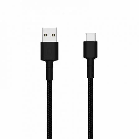 Cable USB 2.0 Xiaomi SJV4109GL USB Macho - USB Tipo-C Macho/ 1m/ Negro - PixelPlaza