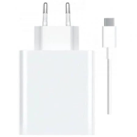 Cargador de Pared Xiaomi 120W HyperCharge Combo (Type-A)/ 1xUSB + Cable USB Tipo-C/ 120W - PixelPlaza