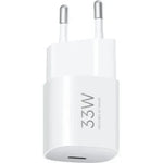 Cargador de Pared GaN Xiaomi 33W Nano Power Adapter 1xUSB Tipo-C/ 33W - PixelPlaza